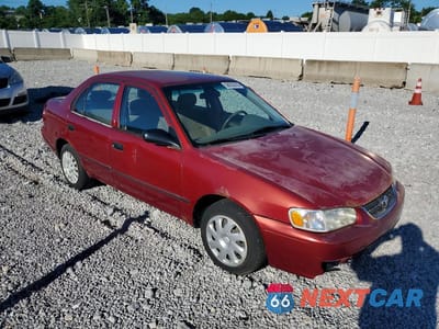 Czwarte zdjęcie samochodu z boku: 2001 TOYOTA COROLLA CE VIN:2T1BR12E01C432804 - miniatura