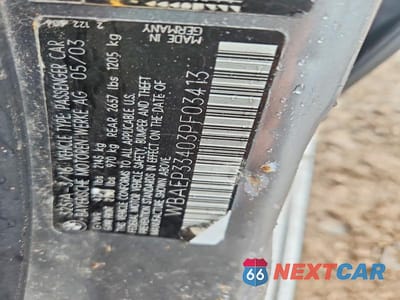 Zdjęcie 12 z 12 samochodu: 2003 BMW 325 XIT VIN:WBAEP33403PF03413 - miniatura