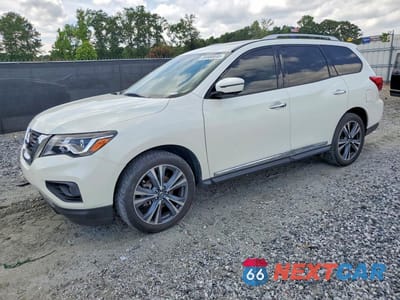 2019 NISSAN PATHFINDER PLATINUM 5N1DR2MN9KC607570 - główne zdjęcie licytacji z USA - miniatura
