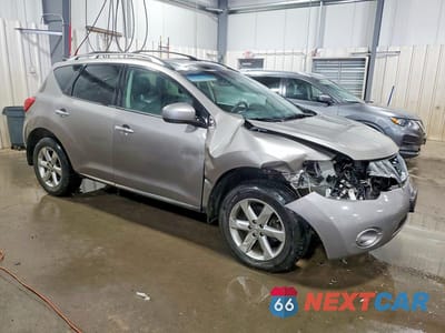 Czwarte zdjęcie samochodu z boku: 2009 NISSAN MURANO S VIN:JN8AZ18W19W215068 - miniatura