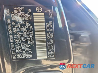 Zdjęcie 13 z 13 samochodu: 2008 TOYOTA YARIS BASE VIN:JTDBT923184012447 - miniatura
