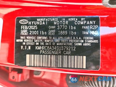 Zdjęcie 12 z 12 samochodu: 2025 HYUNDAI VENUE SEL VIN:KMHRC8A34SU379212 - miniatura