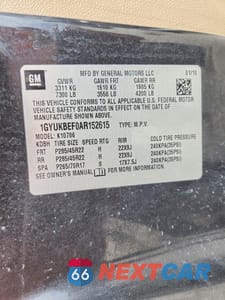Zdjęcie 13 z 13 samochodu: 2010 CADILLAC ESCALADE LUXURY VIN:1GYUKBEF0AR152615 - miniatura