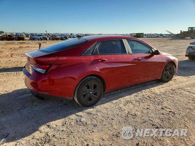 Trzecie zdjęcie samochodu z tyłu: 2023 HYUNDAI ELANTRA SEL VIN:KMHLM4AG3PU514427 - miniatura