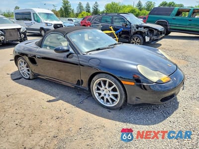 Czwarte zdjęcie samochodu z boku: 1998 PORSCHE BOXSTER VIN:WP0CA2985WU622884 - miniatura