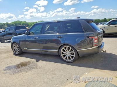 Drugie zdjęcie samochodu z przodu: 2017 LAND ROVER RANGE ROVER SUPERCHARGED VIN:SALGS5FEXHA328503 - miniatura