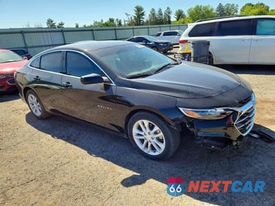 Czwarte zdjęcie samochodu z boku: 2022 CHEVROLET MALIBU LT VIN:1G1ZD5ST9NF124491 - miniatura