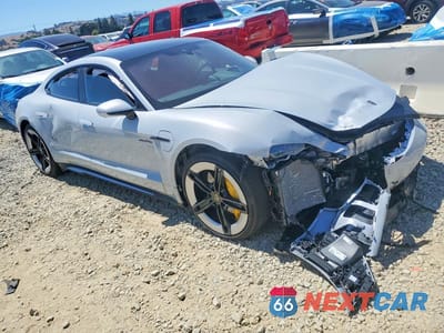 Czwarte zdjęcie samochodu z boku: 2025 PORSCHE TAYCAN TURBO VIN:WP0AC2Y18SSA55567 - miniatura