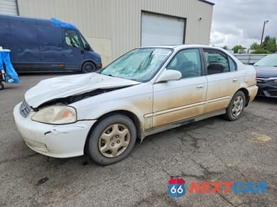 1999 HONDA CIVIC EX 1HGEJ8646XL011638 - główne zdjęcie licytacji z USA - miniatura