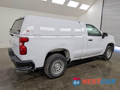 Trzecie zdjęcie samochodu z tyłu: 2023 CHEVROLET SILVERADO C1500 VIN:3GCNAAEKXPG353502 - miniatura