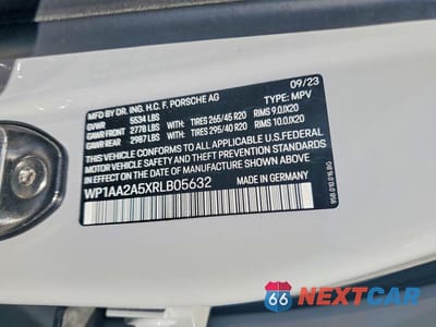 Zdjęcie 14 z 14 samochodu: 2024 PORSCHE MACAN BASE VIN:WP1AA2A5XRLB05632 - miniatura