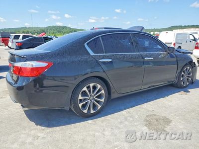 Trzecie zdjęcie samochodu z tyłu: 2014 HONDA ACCORD SPORT VIN:1HGCR2F56EA258768 - miniatura