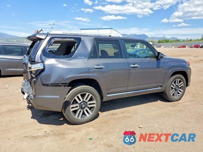 Trzecie zdjęcie samochodu z tyłu: 2019 TOYOTA 4RUNNER LIMITED VIN:JTEBU5JR1K5638511 - miniatura