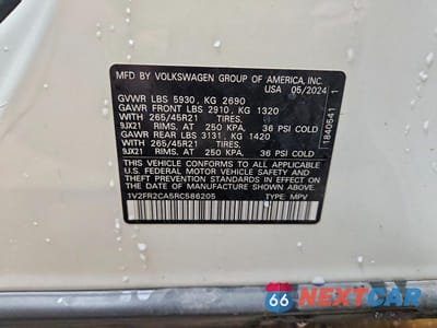 Zdjęcie 14 z 14 samochodu: 2024 VOLKSWAGEN ATLAS SEL PREMIUM R-LINE VIN:1V2FR2CA5RC586205 - miniatura