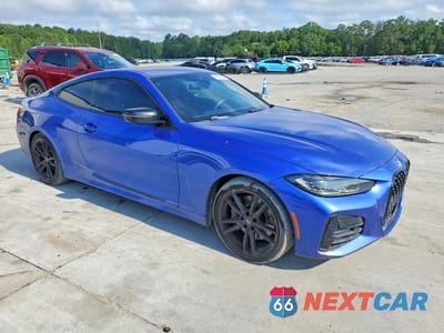 Czwarte zdjęcie samochodu z boku: 2022 BMW 430I VIN:WBA53AP03NCK28506 - miniatura
