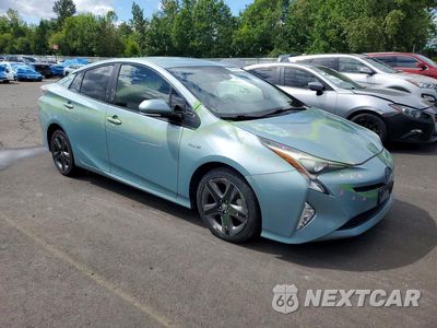 Czwarte zdjęcie samochodu z boku: 2016 TOYOTA PRIUS THREE TOURING VIN:JTDKARFU3G3019803 - miniatura