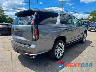 Czwarte zdjęcie samochodu z boku: 2021 CADILLAC ESCALADE PREMIUM LUXURY PLATINUM VIN:1GYS4DKL1MR346498 - miniatura