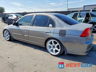 Drugie zdjęcie samochodu z przodu: 2005 HONDA CIVIC LX VIN:2HGES15585H549797 - miniatura