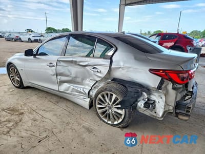 Drugie zdjęcie samochodu z przodu: 2020 INFINITI Q50 3.0T LUXE VIN:JN1EV7AP5LM208516 - miniatura