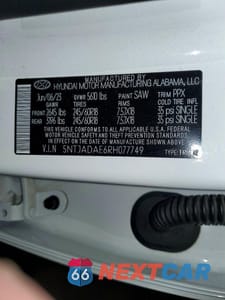 Zdjęcie 12 z 12 samochodu: 2024 HYUNDAI SANTA CRUZ SE VIN:5NTJADAE6RH077749 - miniatura