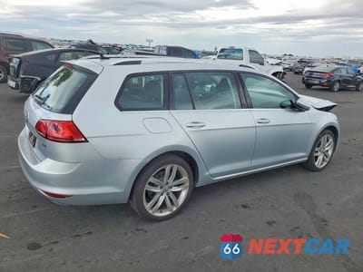 Trzecie zdjęcie samochodu z tyłu: 2015 VOLKSWAGEN GOLF SPORTWAGEN S VIN:3VWC17AU6FM510361 - miniatura