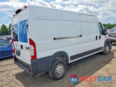 Trzecie zdjęcie samochodu z tyłu: 2021 RAM PROMASTER 2500 DELIVERY VAN VIN:3C6LRVDG8ME570291 - miniatura