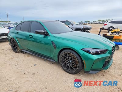 Czwarte zdjęcie samochodu z boku: 2025 BMW M3 COMPETITION VIN:WBS33HJ03SFU42863 - miniatura