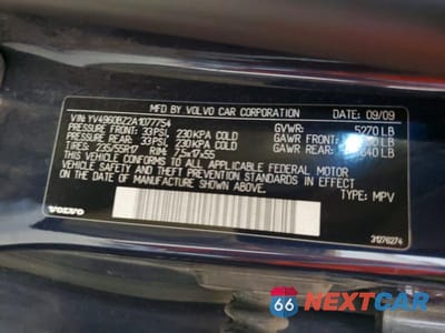 Zdjęcie 12 z 12 samochodu: 2010 VOLVO XC70 3.2 VIN:YV4960BZ2A1077754 - miniatura