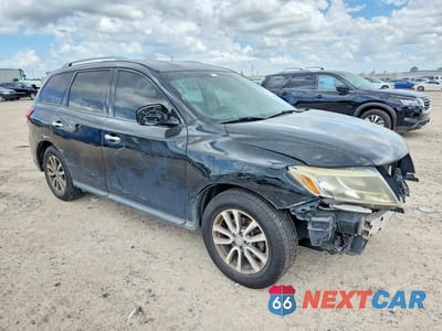 Czwarte zdjęcie samochodu z boku: 2014 NISSAN PATHFINDER SV VIN:5N1AR2MN7EC632829 - miniatura