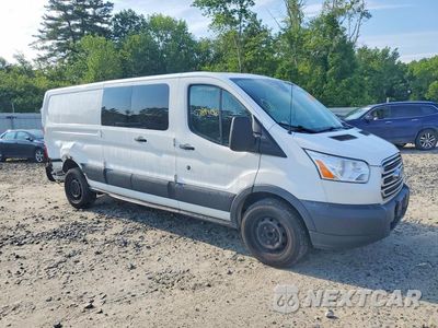 Czwarte zdjęcie samochodu z boku: 2017 FORD TRANSIT T-250 VIN:1FTYR2ZM1HKB36695 - miniatura
