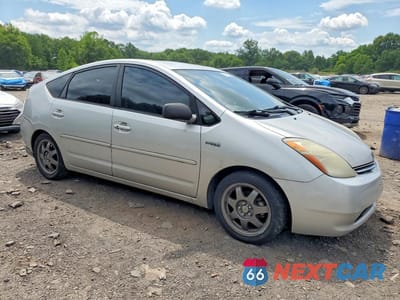 Czwarte zdjęcie samochodu z boku: 2007 TOYOTA PRIUS TOURING VIN:JTDKB20U473277292 - miniatura