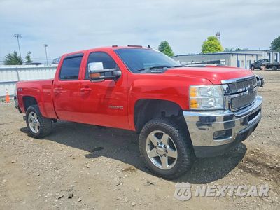Czwarte zdjęcie samochodu z boku: 2012 CHEVROLET SILVERADO K2500 HEAVY DUTY LTZ VIN:1GC1KYE85CF106781 - miniatura