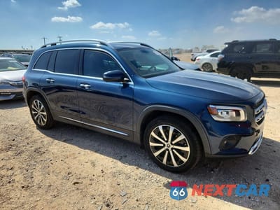 Czwarte zdjęcie samochodu z boku: 2022 MERCEDES-BENZ GLB 250 VIN:W1N4M4GB2NW178395 - miniatura