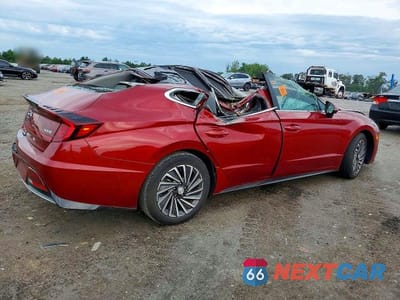 Trzecie zdjęcie samochodu z tyłu: 2023 HYUNDAI SONATA HYBRID LIMITED VIN:KMHL54JJ5PA066332 - miniatura