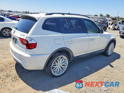 Trzecie zdjęcie samochodu z tyłu: 2006 BMW X3 3.0I VIN:WBXPA93406WG82081 - miniatura