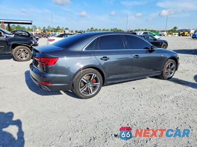 Trzecie zdjęcie samochodu z tyłu: 2017 AUDI A4 PREMIUM PLUS VIN:WAUENAF46HN017730 - miniatura