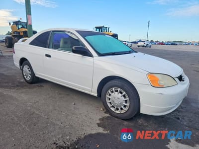 Czwarte zdjęcie samochodu z boku: 2001 HONDA CIVIC LX VIN:1HGEM22531L020551 - miniatura