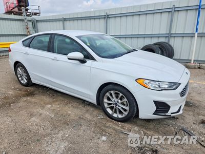 Czwarte zdjęcie samochodu z boku: 2019 FORD FUSION SE VIN:3FA6P0HD4KR283654 - miniatura