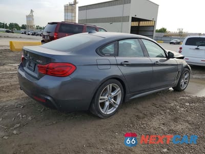Trzecie zdjęcie samochodu z tyłu: 2018 BMW 430XI GRAN COUPE VIN:WBA4J3C53JBG96317 - miniatura