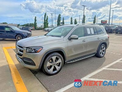 Drugie zdjęcie samochodu z przodu: 2021 MERCEDES-BENZ GLS 450 4MATIC VIN:4JGFF5KE9MA354447 - miniatura