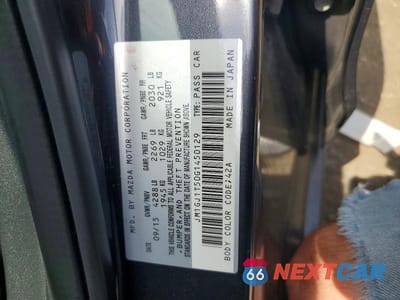 Zdjęcie 12 z 12 samochodu: 2016 MAZDA 6 TOURING VIN:JM1GJ1T50G1450129 - miniatura