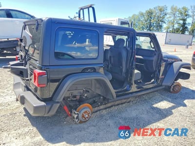 Trzecie zdjęcie samochodu z tyłu: 2026 JEEP WRANGLER RUBICON VIN:1C4PJXFN0TW256695 - miniatura