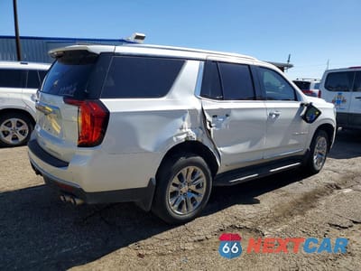 Trzecie zdjęcie samochodu z tyłu: 2021 GMC YUKON DENALI VIN:1GKS2DKL2MR360085 - miniatura