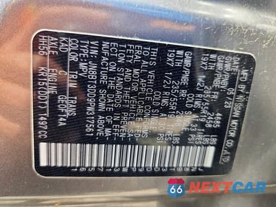 Zdjęcie 13 z 13 samochodu: 2023 NISSAN ROGUE PLATINUM VIN:JN8BT3DD9PW317561 - miniatura