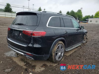 Trzecie zdjęcie samochodu z tyłu: 2022 MERCEDES-BENZ GLS 450 4MATIC VIN:4JGFF5KE4NA675295 - miniatura