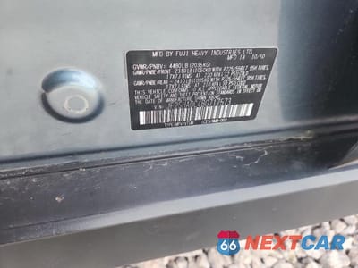 Zdjęcie 13 z 13 samochodu: 2011 SUBARU FORESTER 2.5X PREMIUM VIN:JF2SHADC4BG717573 - miniatura