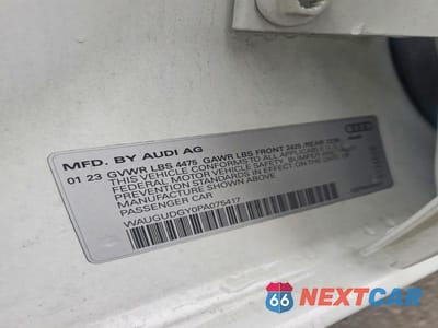 Zdjęcie 13 z 13 samochodu: 2023 AUDI A3 PREMIUM VIN:WAUGUDGY0PA075417 - miniatura