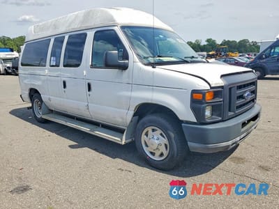 Czwarte zdjęcie samochodu z boku: 2010 FORD ECONOLINE E150 VAN VIN:1FTNE1EW1ADA58476 - miniatura