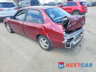Drugie zdjęcie samochodu z przodu: 2001 TOYOTA COROLLA S VIN:1NXBR12E11Z509873 - miniatura