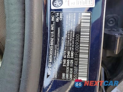 Zdjęcie 12 z 12 samochodu: 2015 MERCEDES-BENZ C 300 4MATIC VIN:55SWF4KB1FU009300 - miniatura